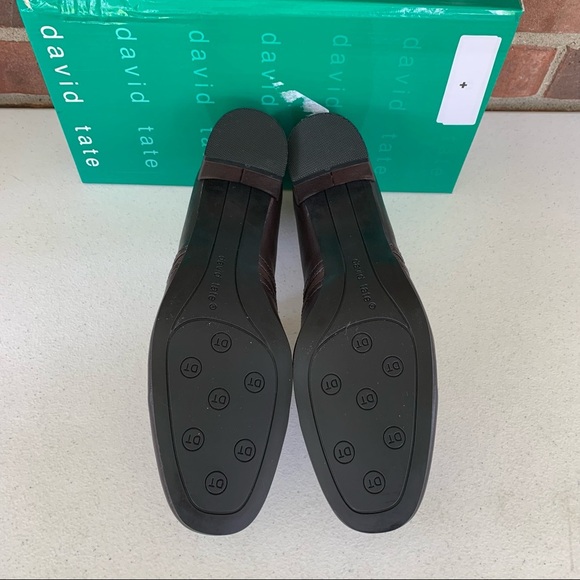 David Tate Women’s Gianna Leather Closed Toe Loafers Brown Size US 11 SS Narrow - Picture 10 of 10